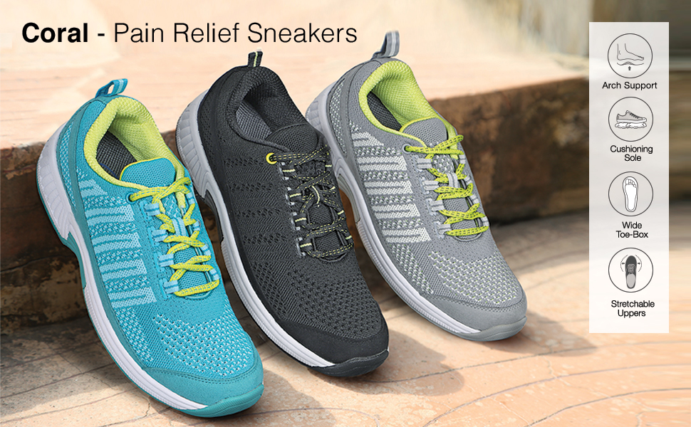 This particular footwear as the name implies helps to soothe pains felt on the feet by the users. 