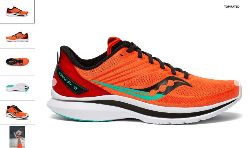 Saucony Kinvara 12 - the lightest shoe for a softer ride